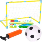 BRAMKA PIŁKARSKA DLA DZIECI ZESTAW TRENINGOWY PIŁKA NOŻNA POMPKA + PIŁKA
