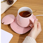 PODGRZEWACZ DO KUBKA KAWY HERBATY ZESTAW 5w1 Kubek z Podgrzewaczem