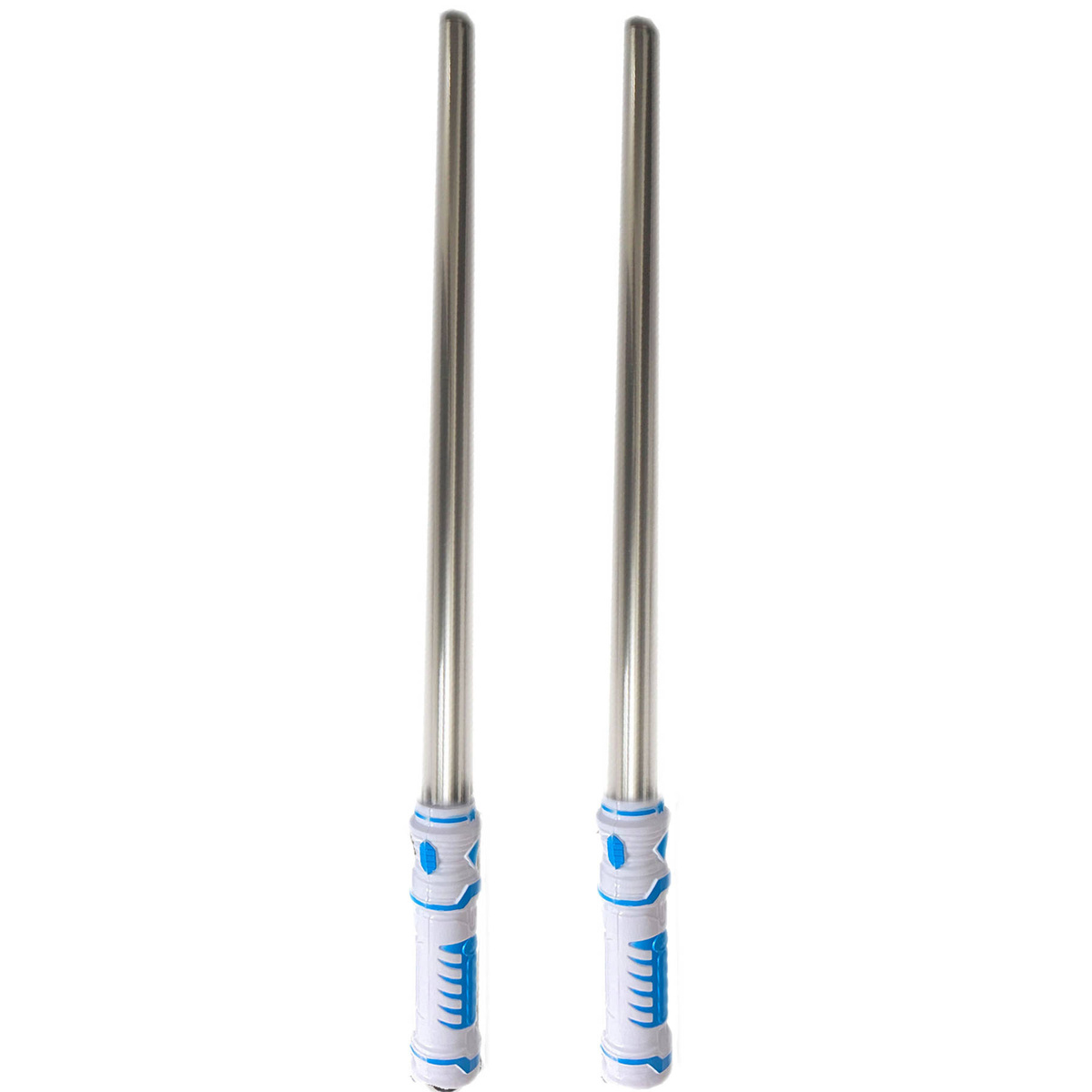 PODWÓJNY MIECZ ŚWIETLNY ŚWIECĄCY 2 MIECZE DŁUGI 110CM LED GWIEZDNE WOJNY 