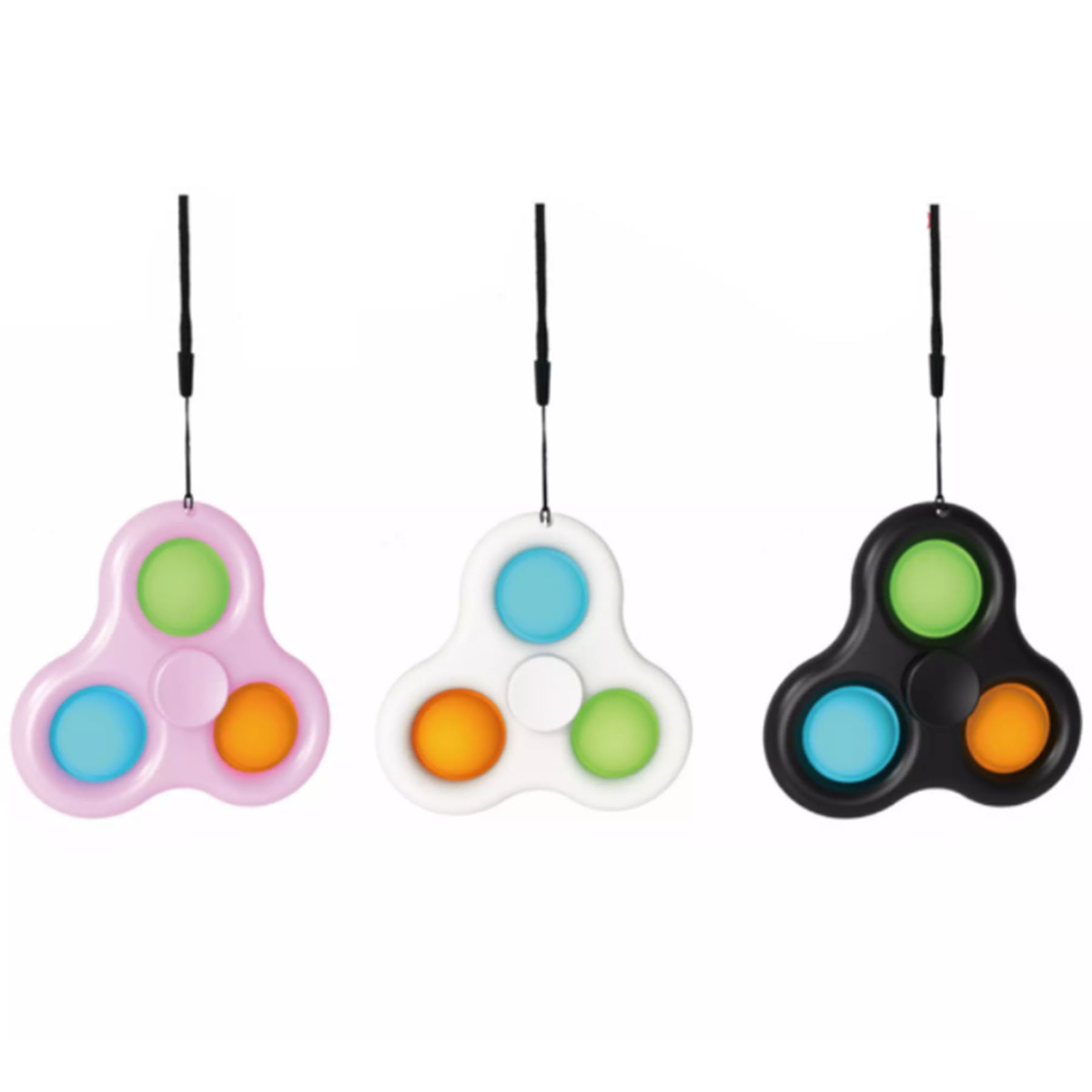  FIDGET SPINNER SIMPLE DIMPLE ZABAWKA SENSORYCZNA ANTYSTRESOWA GNIOTEK