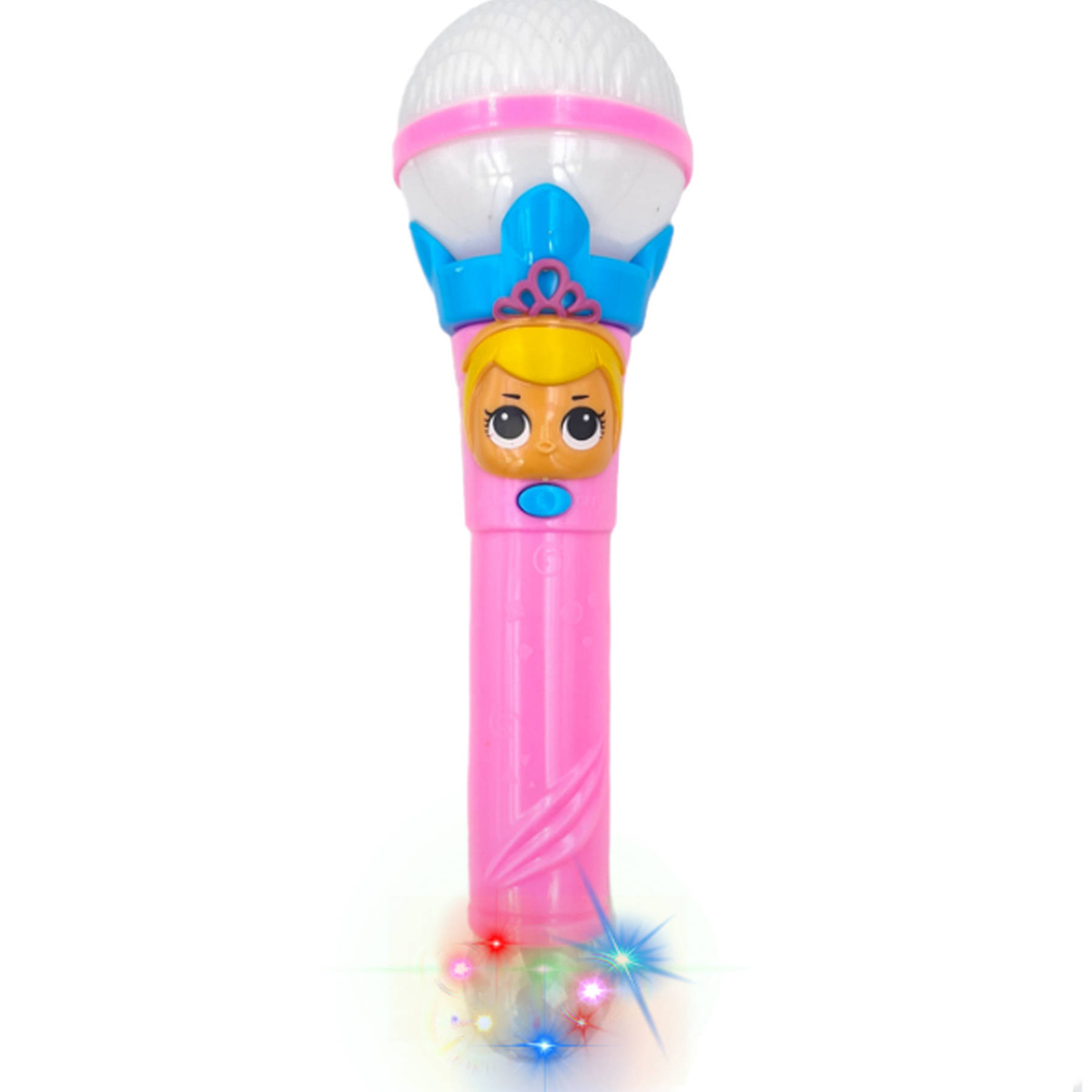 MIKROFON GRAJĄCY KSIĘŻNICZKA ŚPIEWA GRA ŚWIECI DO ŚPIEWANIA ZABAWKA 