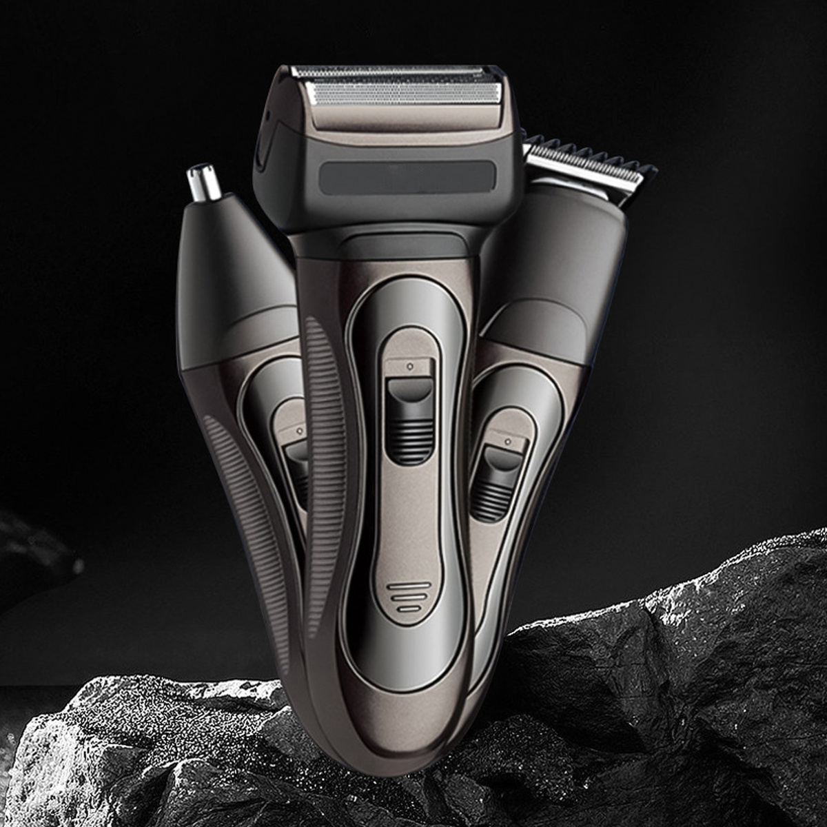  MASZYNKA DO GOLENIA TRYMER DO BRODY NOSA I USZU 3W1 PREZENT NA WALENTYNKI