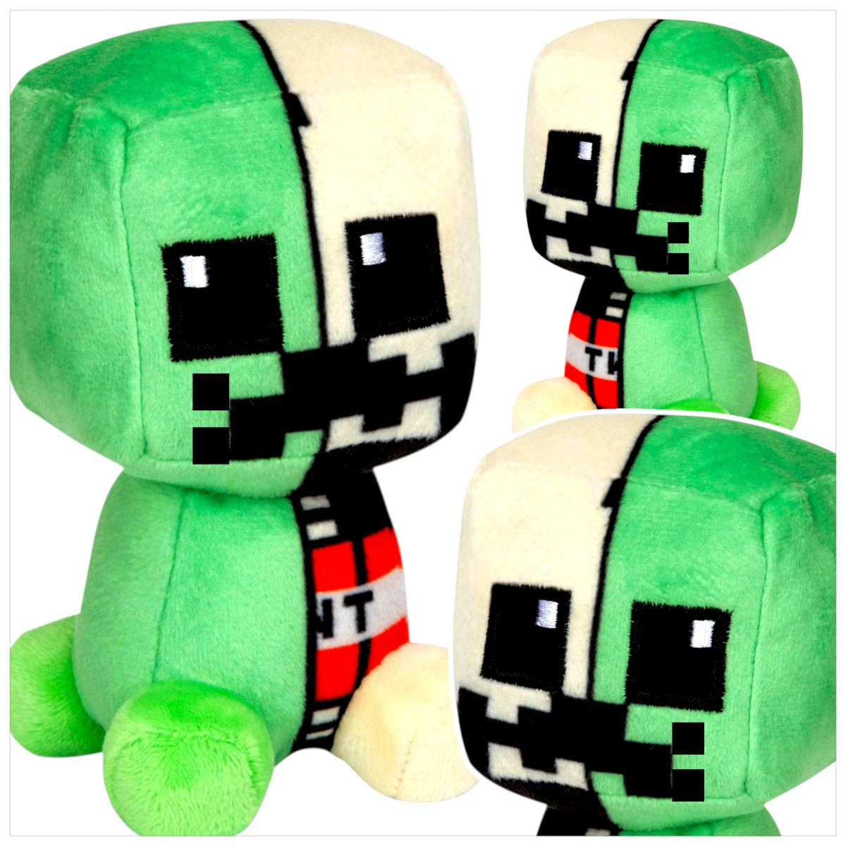 MINECRAFT MASKOTKA TNT PLUSZOWA CREEPY DUŻY PLUSZAK Z GRY18CM WYBUCHOWY