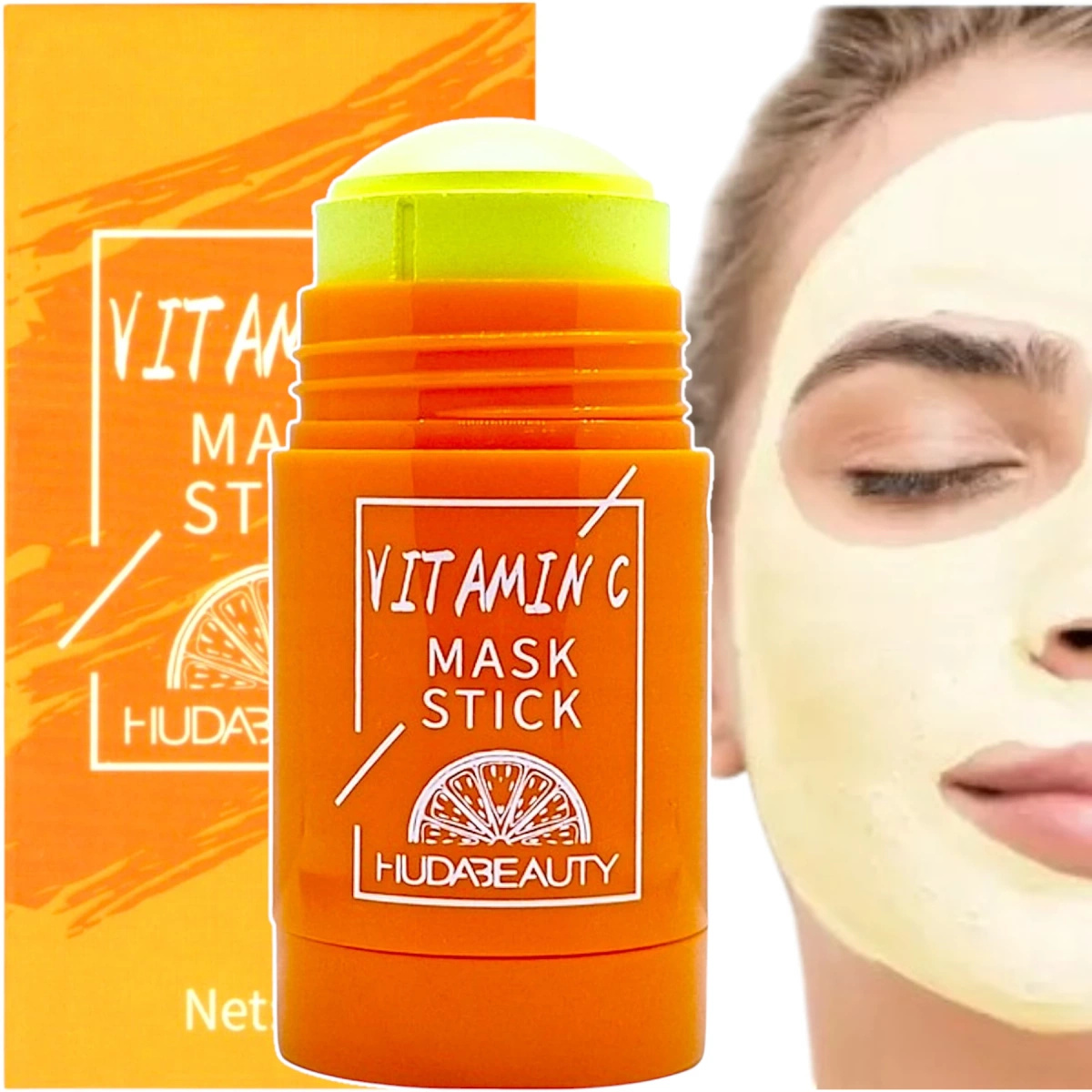 ROZŚWIETLAJĄCA MASECZKA W SZTYFCIE Z WITAMINĄ C ROZJAŚNIA WYRÓWNUJE KOLORYT