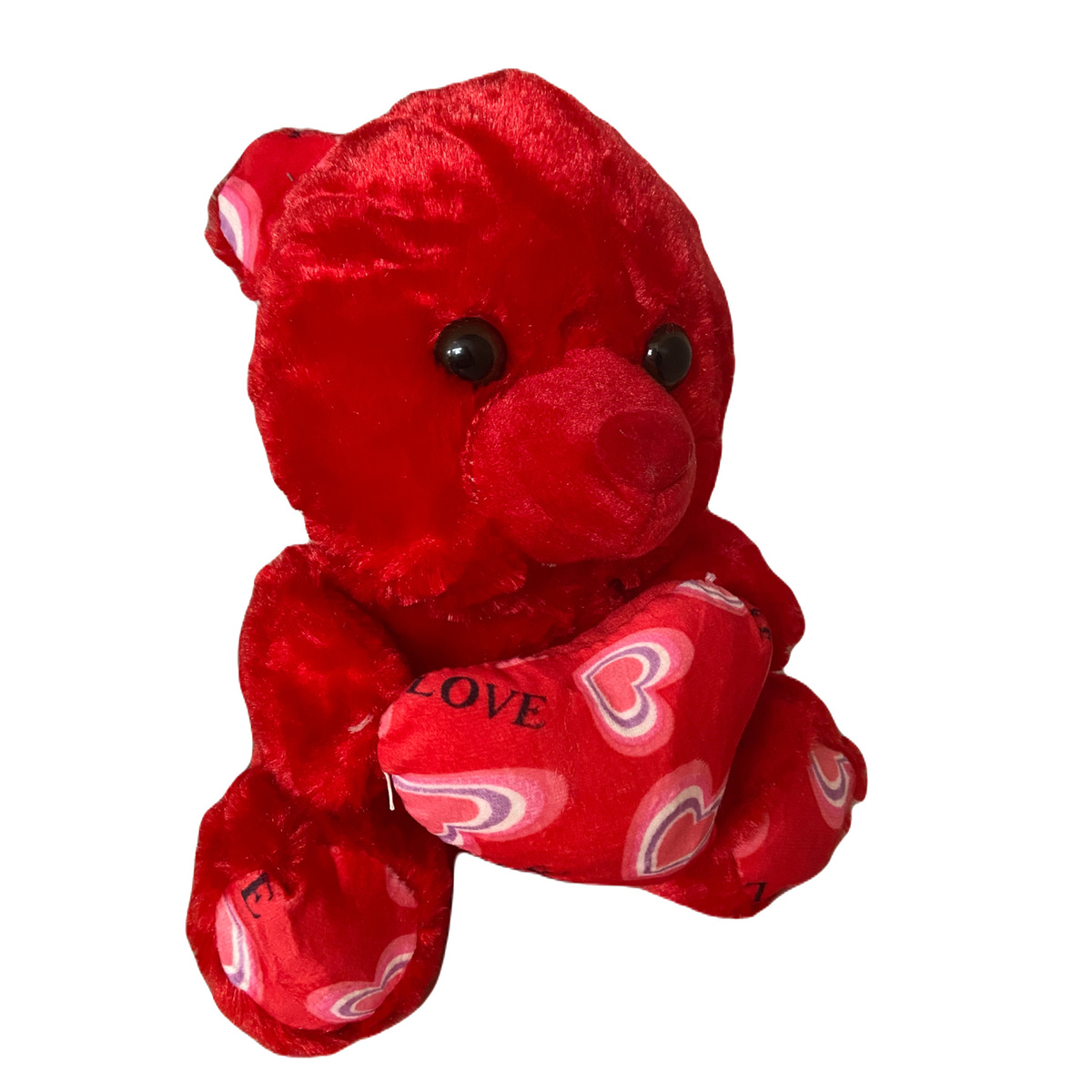 MASKOTKA MIŚ PLUSZOWY MASKOTKA SERCE LOVE PRZYTULANKA PREZENT NA WALENTYNKI