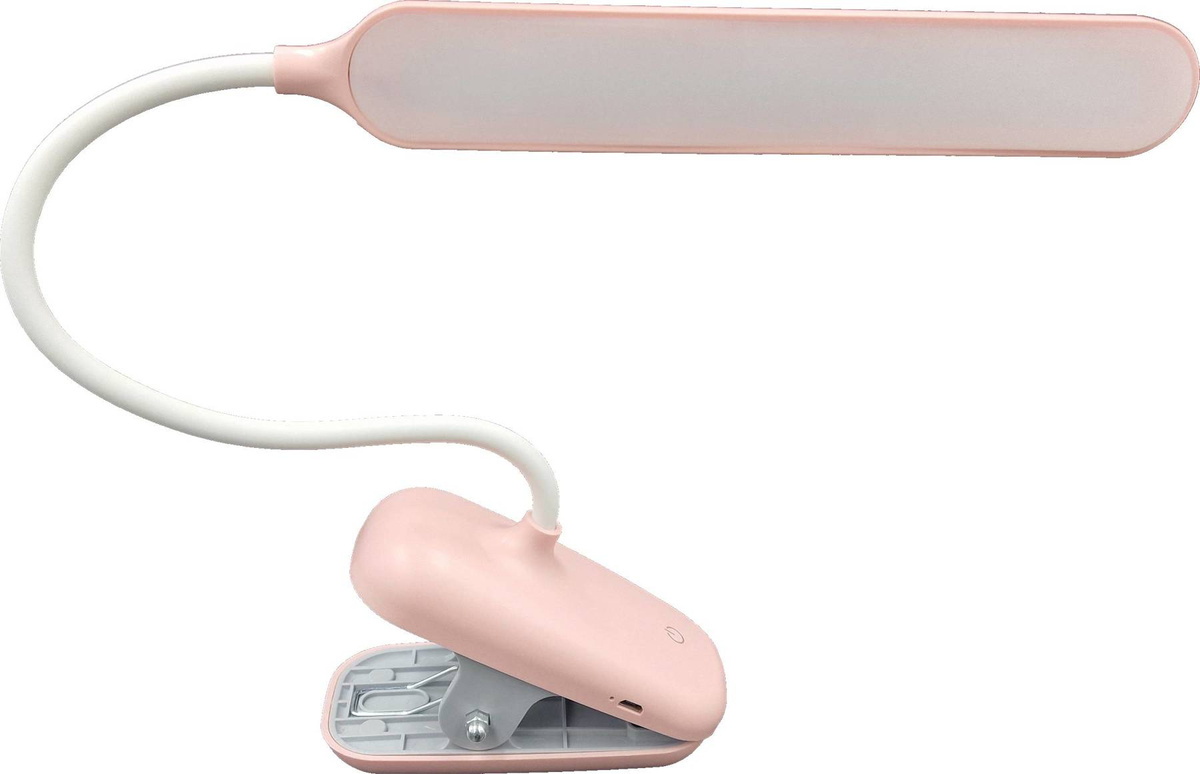 LAMPKA BIURKOWA SZKOLNA KLIPS DOTYKOWA 24 LED 4W USB 3 RODZAJE ŚWIATŁA