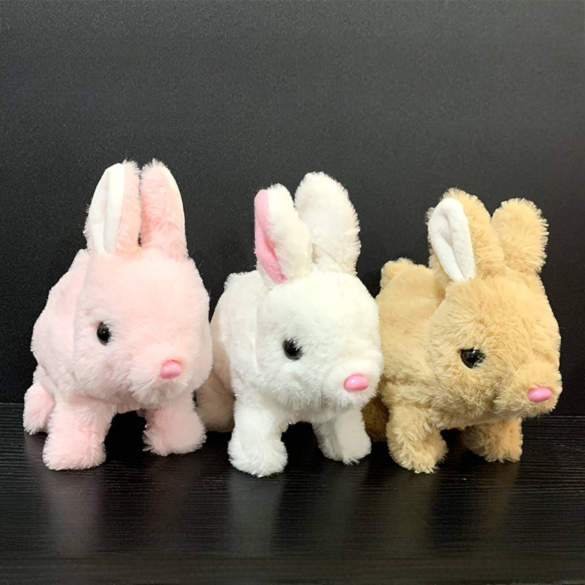 INTERAKTYWNY KRÓLIK KRÓLICZEK Z MARCHEWKĄ CHODZI RUSZA USZAMI NOSKIEM KICA