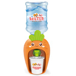 DYSTRYBUTOR WODY DLA DZIECI MARCHEWKA NAPÓJ KUBKI POJEMNIK NA WODĘ NALEWAK