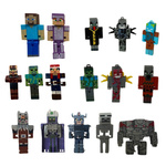 MINECRAFT SASZETKA NIESPODZIANKA 3 KARTY KOLEKCJONERSKIE + FIGURKA Z GRY