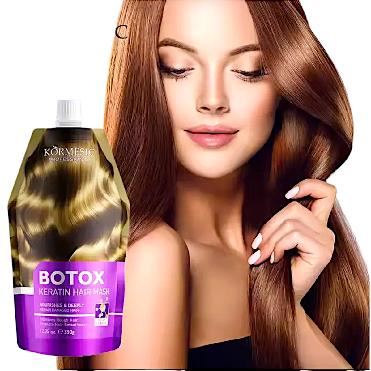 KORMESIC KERATYNOWA MASKA DO WŁOSÓW BOTOSKOWA 350g REGENERACJA I NAWILŻENIE