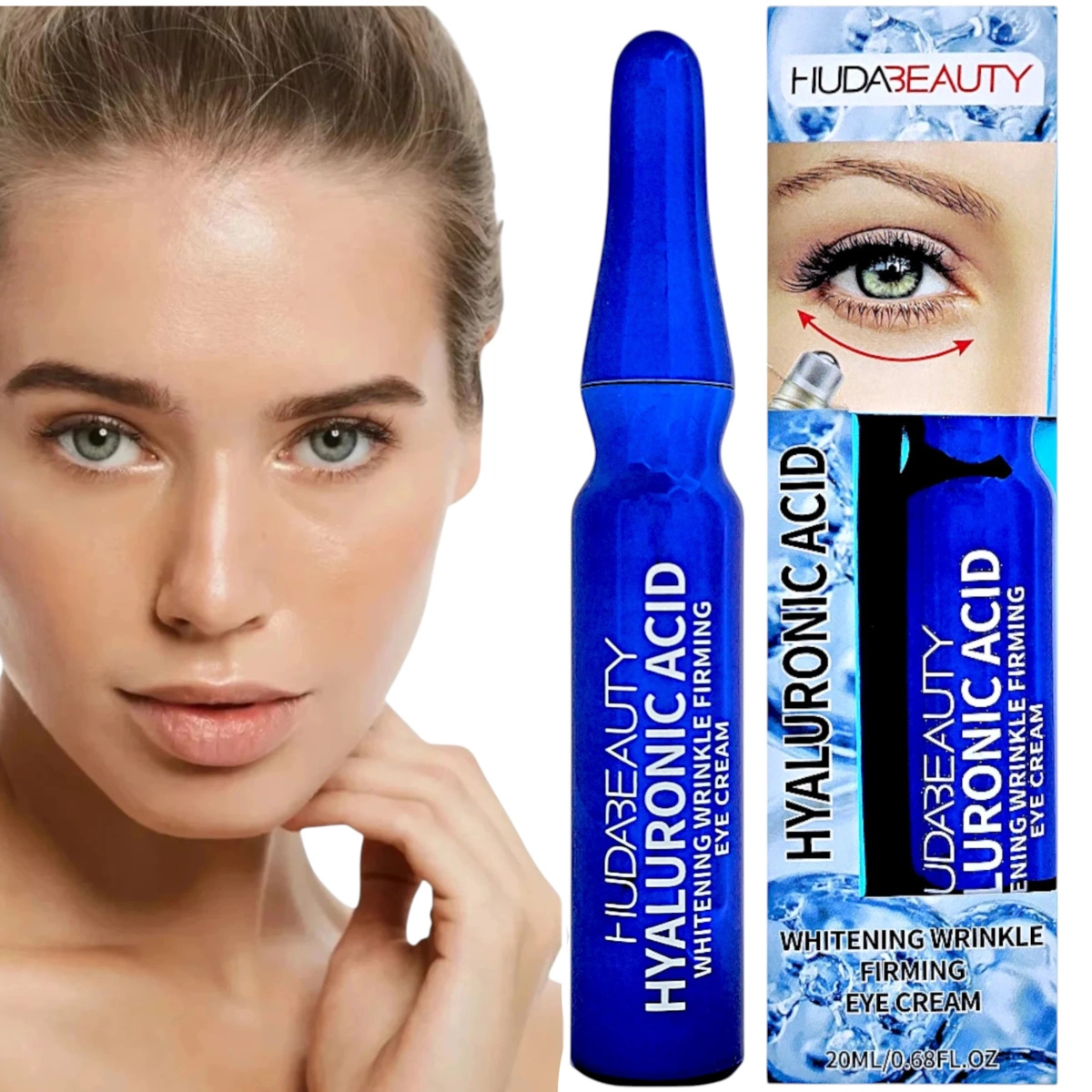 HB KREM POD OCZY Z CYANOBACTERIA APLIKATOR ROLL-ON 20ml LEKKA FORMUŁA