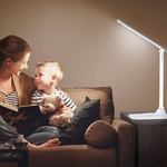 LAMPKA BIURKOWA ŚWIATŁO LED DOTYKOWA PANEL RUCHOMA 50CM 3 POZIOMY ŚWIATŁA