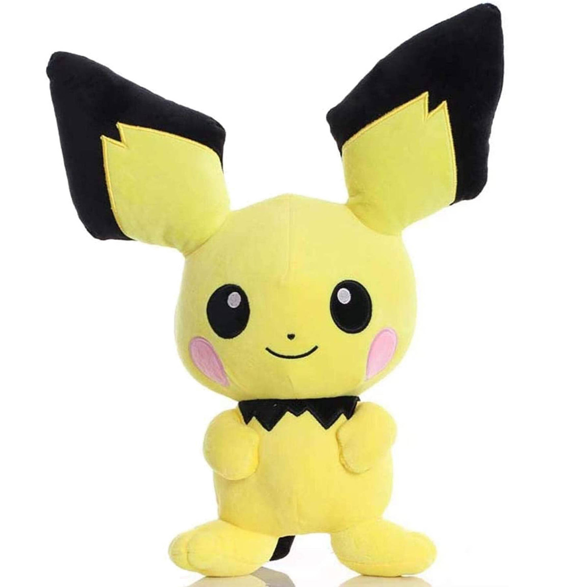 MASKOTKA PICHU PIKACHU PLUSZAK Z BAJKI PRZYTULANKA DUŻE USZY PRZYTYLANKA