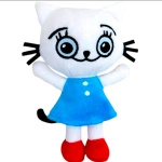 KICIA KOCIA - PLUSZOWA MASKOTKA 27cm KICIA KOCIA PRZYTULANKA PLUSZOWY KOT