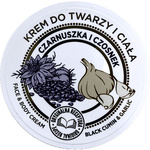  KREM DO TWARZY I CIAŁA Z CZARNUSZKĄ I CZOSNKIEM 220g NATURALNA ODBUDOWA