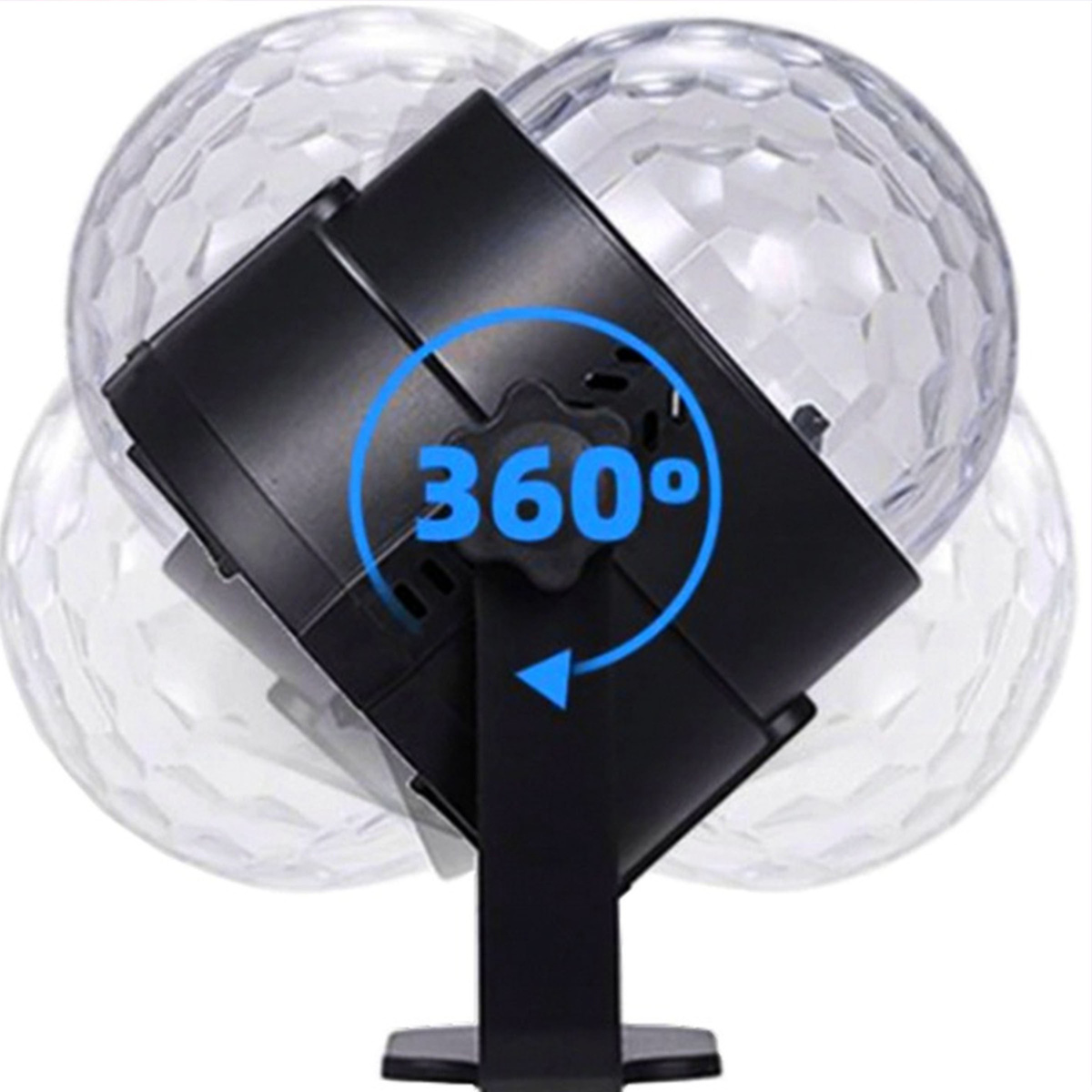 KULA DISCO PROJEKTOR RGB LED DYSKOTEKOWY REFLEKTOR NA IMPREZĘ LASER   PILOT