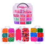 ZESTAW DO TWORZENIA BRANSOLETEK GUMKI W KUFERKU DUŻY ZESTAW XXL 3000szt