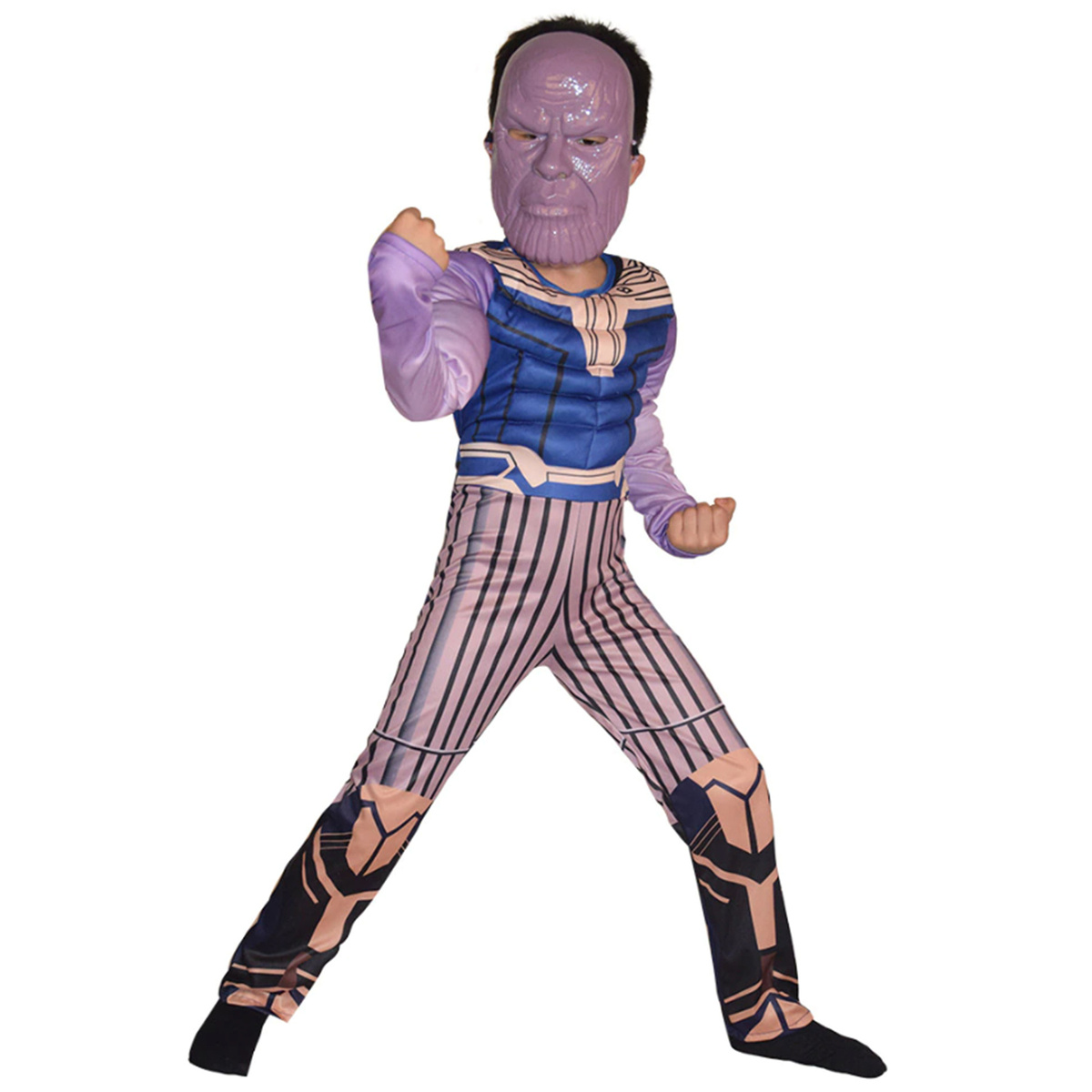 STRÓJ THANOS PRZEBRANIE KOSTIUM NA BAL MASKA r 98