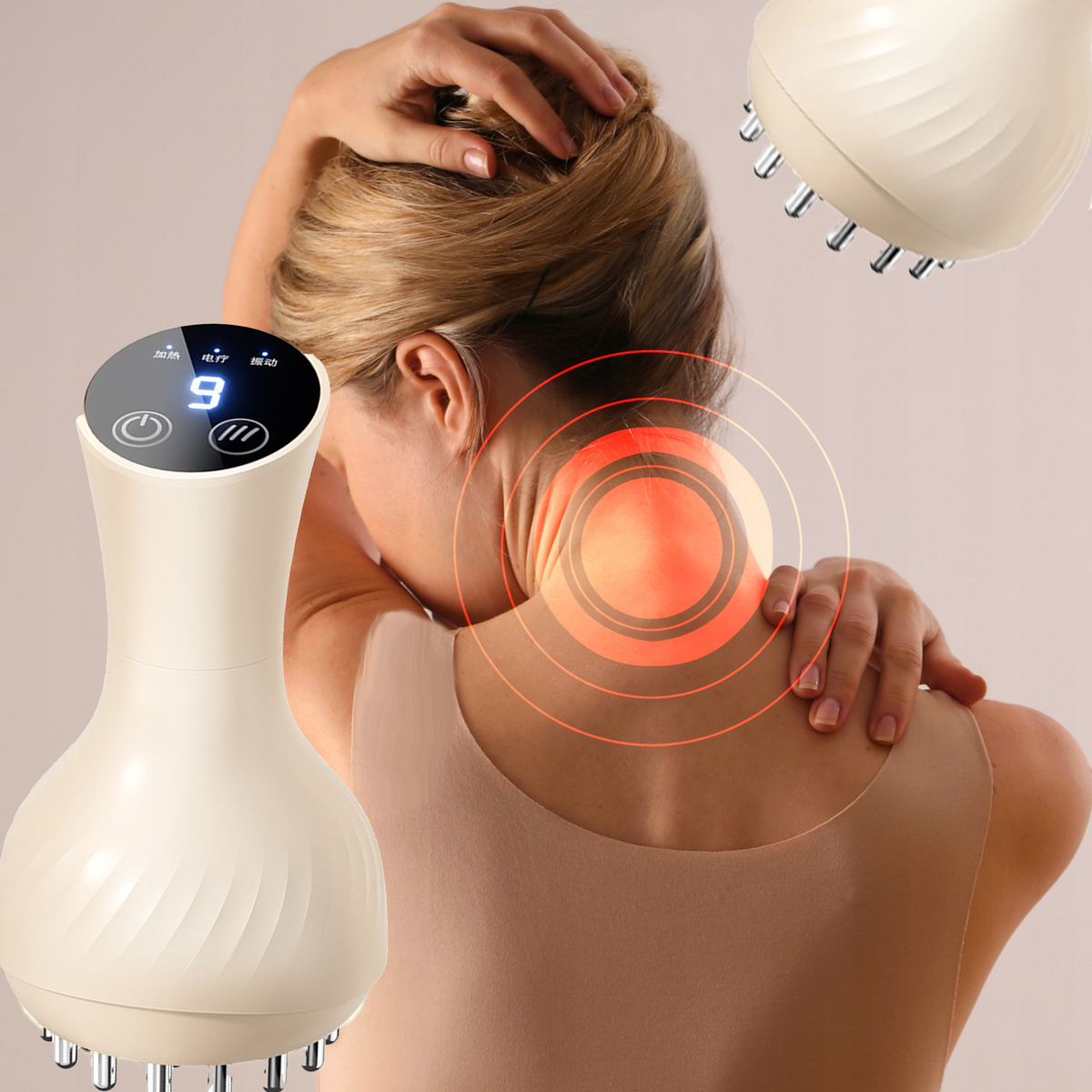 Elektryczny Masażer Meridian Brush Wyszczuplający Drenaż Ujędrnienie Ciała