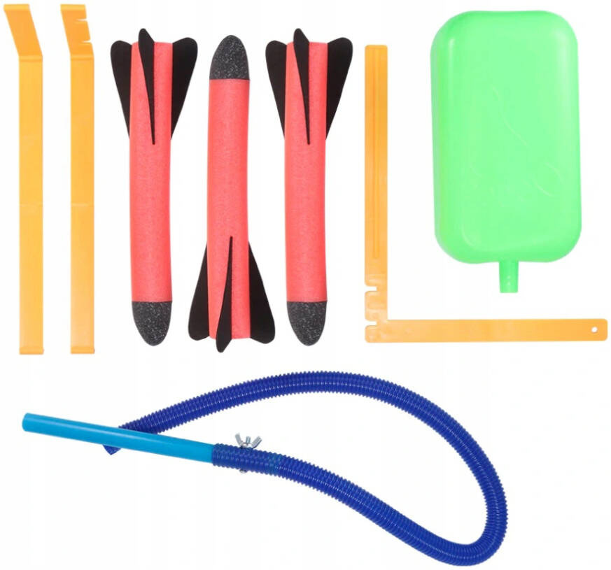 WYRZUTNIA RAKIET PIANKOWYCH POWER ROCKET LAUNCHER 3 RAKIETY PIANKOWE EVA