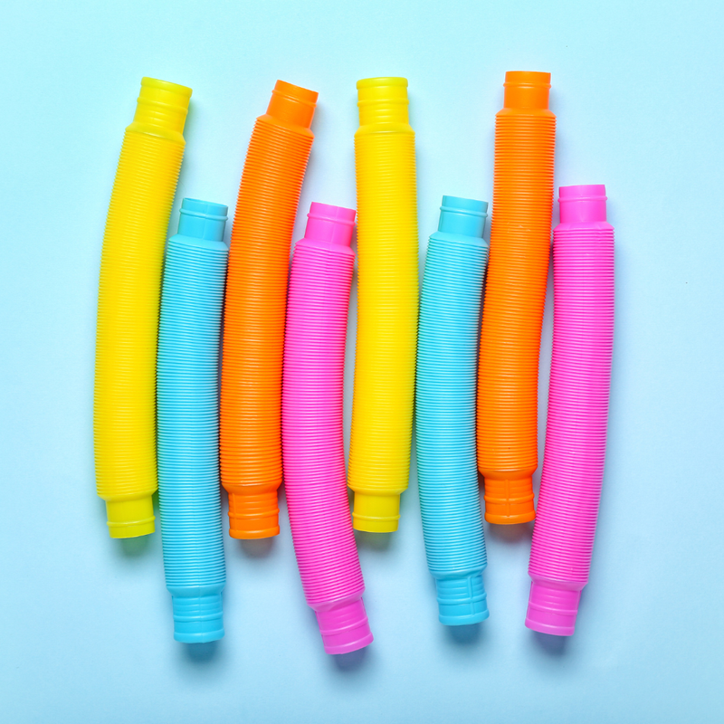 RURKA RURKI RURY SENSORYCZNE ANTYSTRESOWE TUBA ZABAWKA SENSORYCZNA GNIOTEK