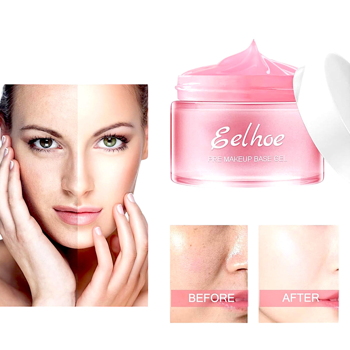 ŻELOWA MAGICZNA BAZA POD MAKIJAŻ WYGŁADZAJĄCA NAWILŻAJĄCA 30g BASE GEL 