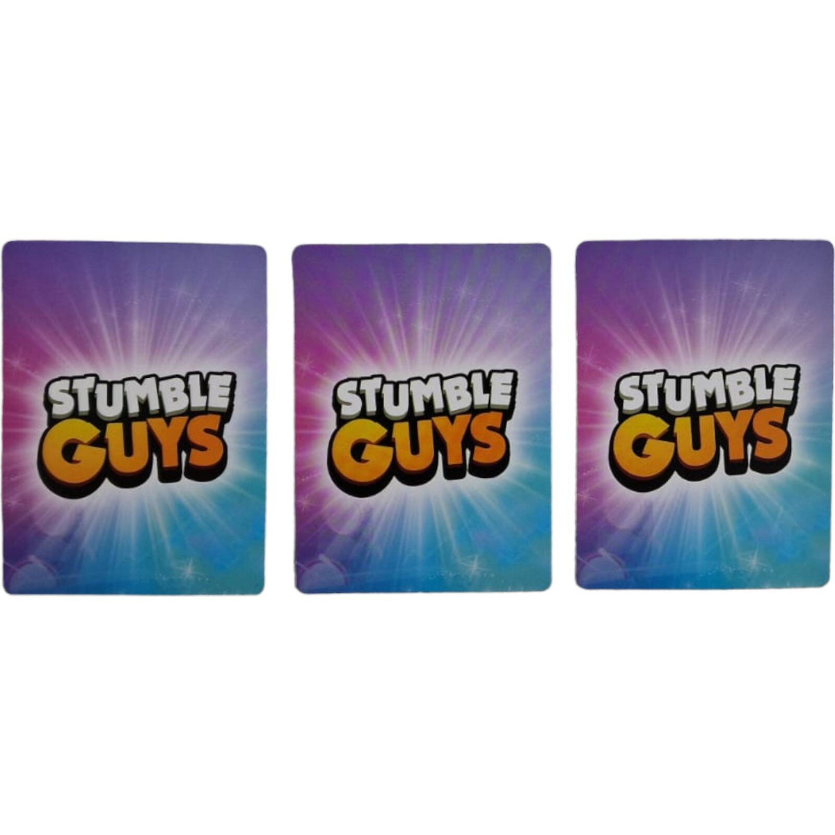 STUMBLE GUYS FIGURKA NIESPODZIANKA + 3 KARTY KOLEKCJONERSKIE SASZETKA  GRA