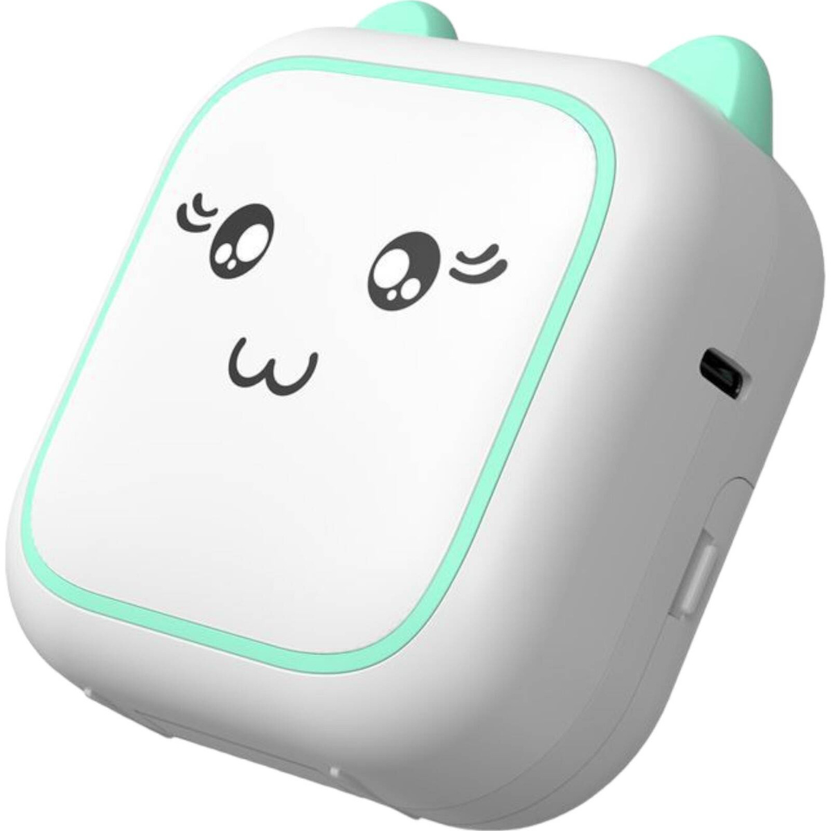 MINI DRUKARKA TERMICZNA KOTEK PRZENOŚNA PREZENT DLA DZIECI KOT DRUKUŚ ROLKA