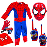 SPIDERMAN Zestaw Strój Dla Chłopca Kostium + Akcesoria