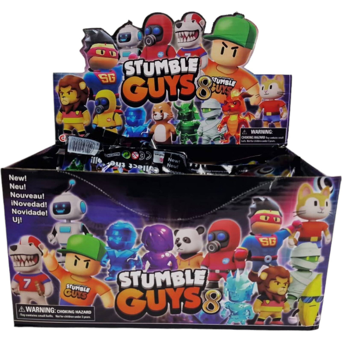 STUMBLE GUYS FIGURKA NIESPODZIANKA + 3 KARTY KOLEKCJONERSKIE SASZETKA  GRA