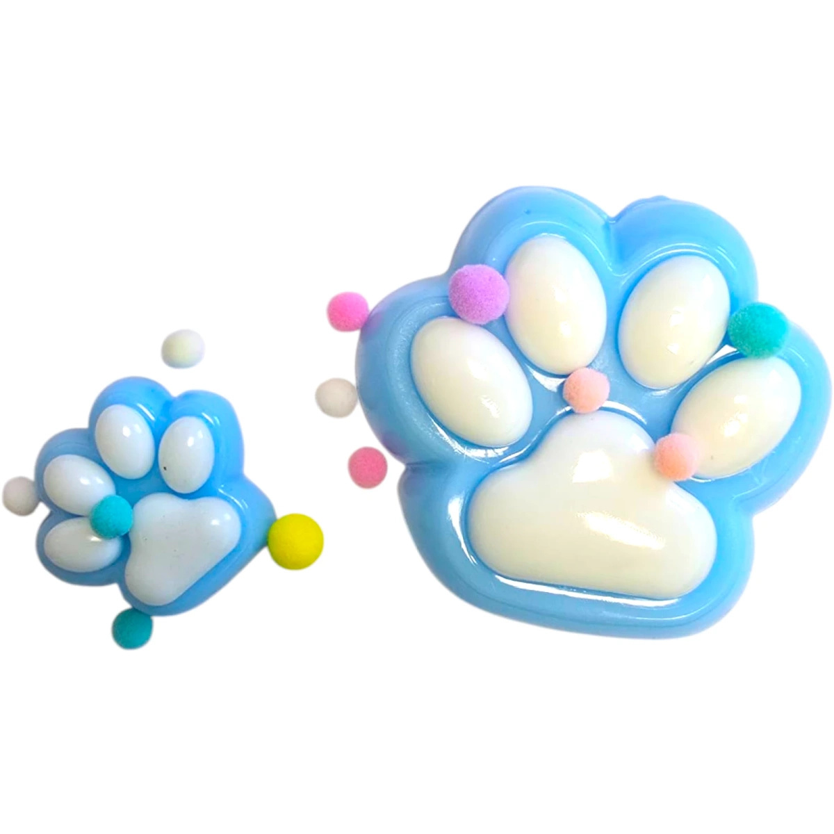 ZESTAW GNIOTKÓW ANTYSTRESOWYCH GNIOTEK ANTYSTRESOWY MEGA DUŻY XXL 2w1 ŁAPKA