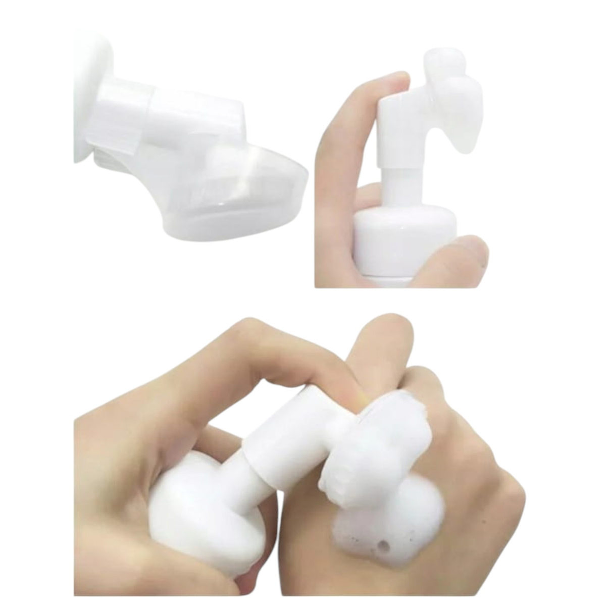 OCZYSZCZAJĄCA PIANKA DO TWARZY Z WITAMINĄ C I E 150ml + SZCZOTECZKA 