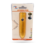 LATARKA COB KIESZONKOWA MINI DIODA LED 200M ALUMINIOWA 11CM KSZTAŁT NABOJU