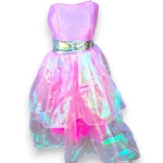 SUKNIA BALOWA DLA DZIEWCZYNKI NA BAL KSIĘŻNICZKA PRZEBRANIE NA BAL FALBANY