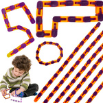 WĄŻ UKŁADANKA ŁAŃCUCH KREATYWNA ZABAWKA MAGICZNY GRA DLA DZIECI DZIECKA GRY