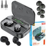 SŁUCHAWKI BEZPRZEWODOWE DOUSZNE BLUETOOTH POWERBANK NA SIŁOWNIĘ DO BIEGANIA