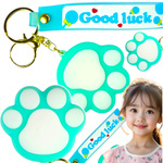 BRELOCZEK DO KLUCZY PSIA ŁAPKA ZAWIESZKA BRELOK WISIOREK KOCIA ŁAPA KOLORY