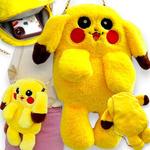 PLUSZOWA TOREBKA KRÓLICZEK KRÓLIK PLECAK 2w1 PIKACHU NA ŁAŃCUSZKU KIGURUMI