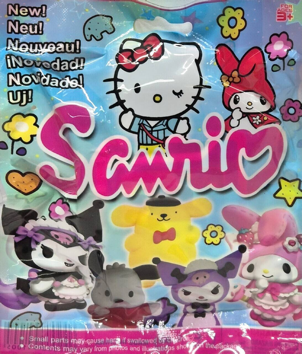 KUROMI SASZETKA NIESPODZIANKA FIGURKA + 3 KARTY KOLEKCJONERSKIE DO GRY 