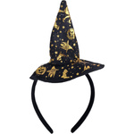 PRZEBRANIE DLA DZIECI HALLOWEEN STRÓJ WIEDŹMY DYNIA OPASKA + SPÓDNICZKA 2W1