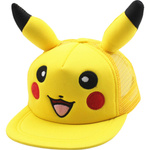 CZAPKA Z DASZKIEM POKEMON PIKACHU DUŻE USZY REGULOWANA DLA DZIECI FULL CAP