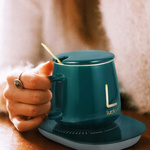 PODGRZEWACZ DO KUBKA KAWY HERBATY ZESTAW 5w1 Kubek z Podgrzewaczem