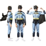 BATMAN Strój Dla Chłopca Kostium wersja Deluxe 110-116