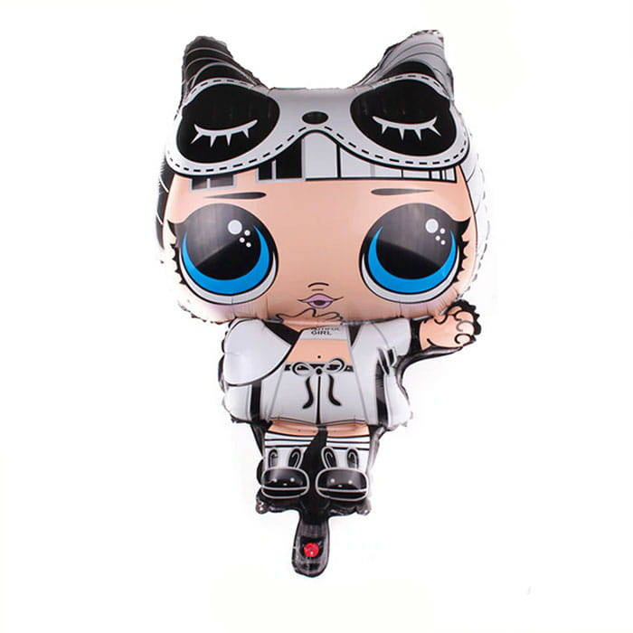 BALON LOL SURPRISE FOLIOWY POMPOWANY HELEM DUŻY NA URODZINY IMPREZĘ 78cm