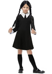 STRÓJ WEDNESDAY ADDAMS SUKIENKA NA IMPREZĘ PRZEBRANIE NA HALLOWEEN rozm XL