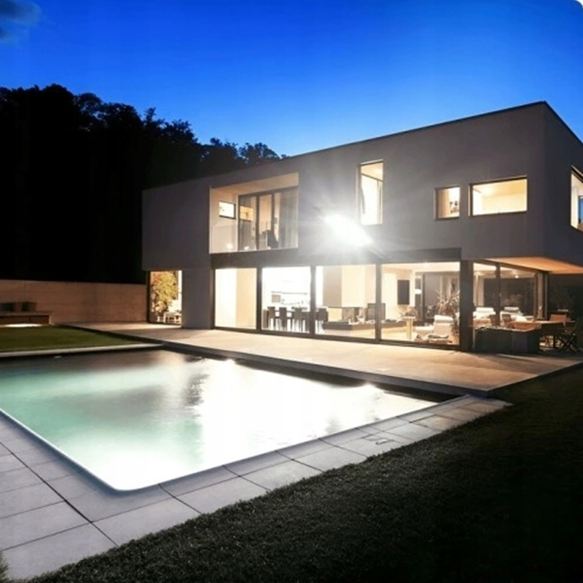 LAMPA SOLARNA 2400W CZUJNIK RUCHU ZMIERZCHU OGRODOWA LATARNIA PILOT GRARAŻ 