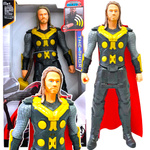 DUŻA FIGURKA THOR 30 CM DŹWIĘK ŚWIATŁO INTERAKTYWNA MARVEL AVENGERS MŁOT