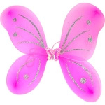 STRÓJ MOTYLKA DLA DZIEWCZYNKI SKRZYDEŁKA RÓŻDŻKA OPASKA MOTYLEK ZESTAW 3w1