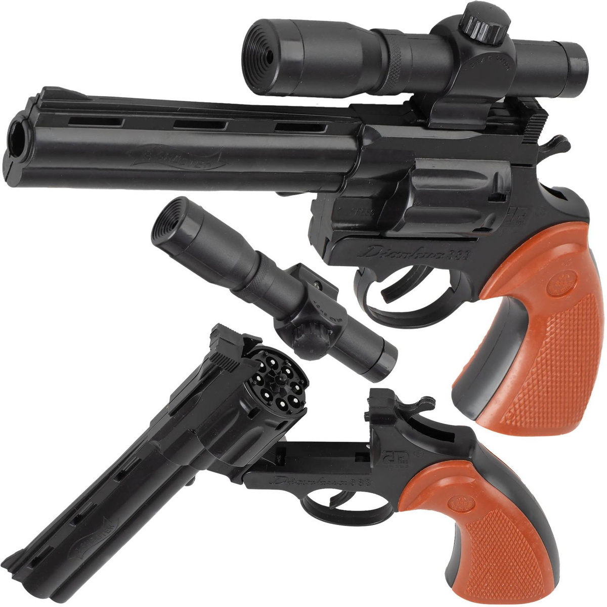 PISTOLET REWOLWER NA KAPISZONY SPŁONKĘ HUKOWY DUŻY DLA DZIECI + LUNETA
PISTOLET REWOLWER NA KAPISZONY SPŁONKĘ HUKOWY DUŻY DLA DZIECI + LUNETA