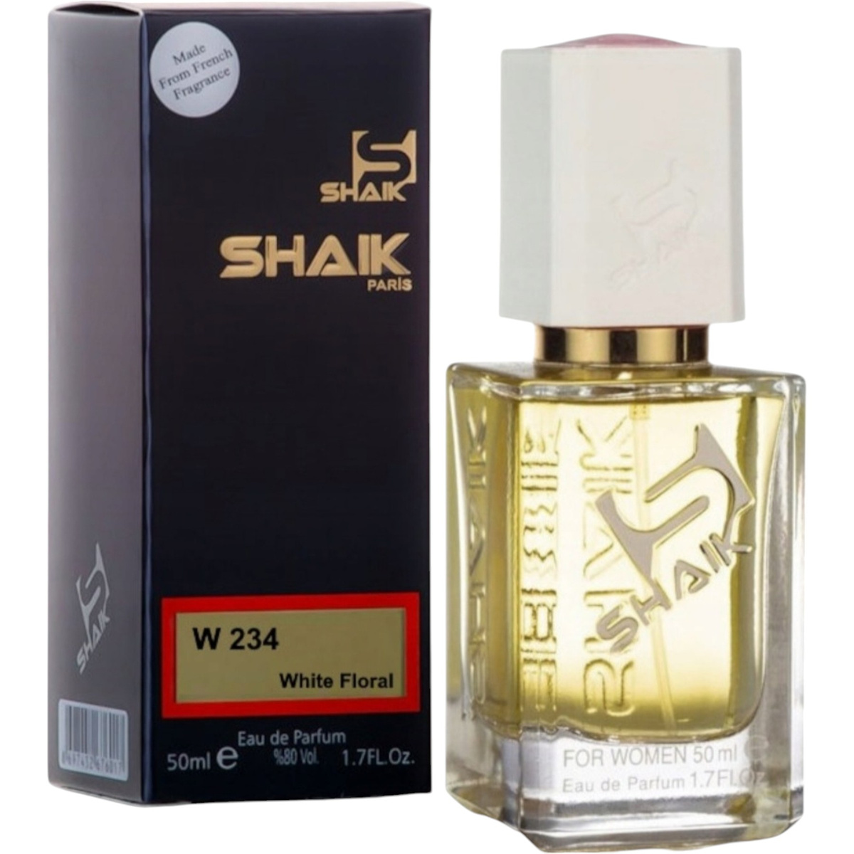 SHAIK 234 PERFUMY DLA KOBIET WHITE FLORAL 50 ml ORIENTALNO-KWIATOWY ZAPACH